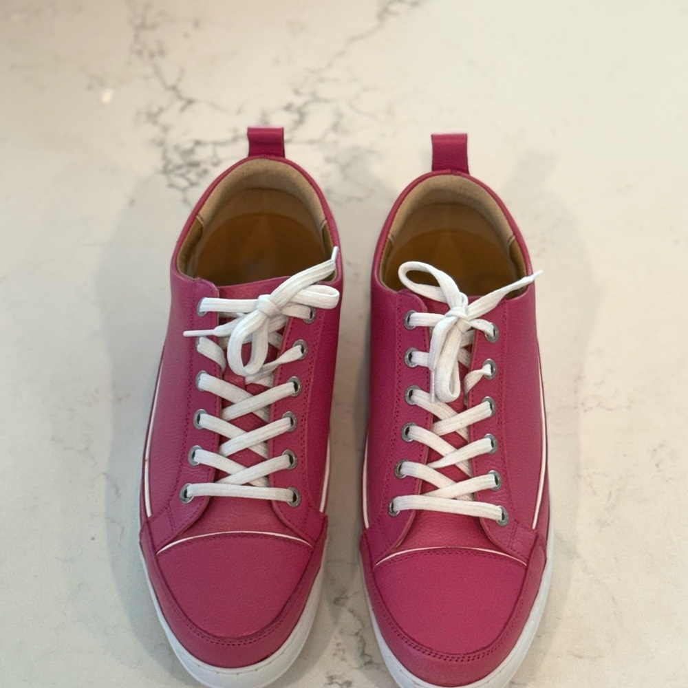 Duca Del Cosma Festiva Women's Golf Shoes, Leather, Pink White 9 US, 40 EU. EUC